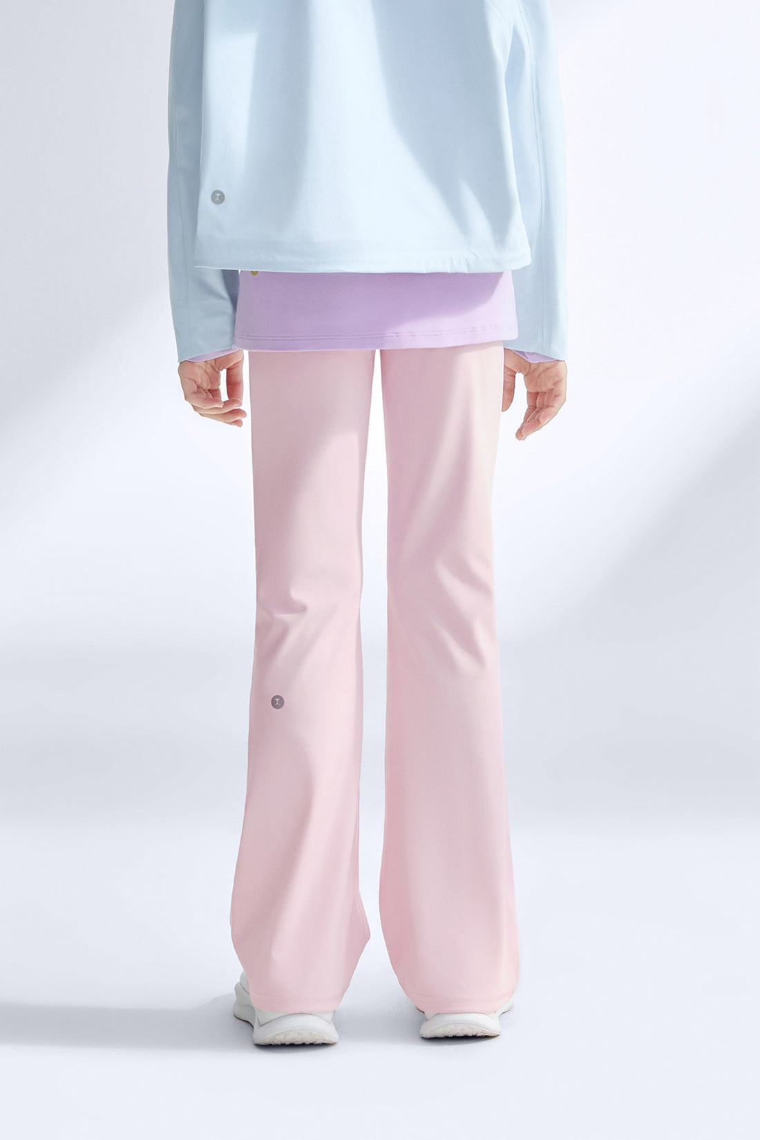 Cloudie Essential Bootcut Leggings **Rose Quartz**