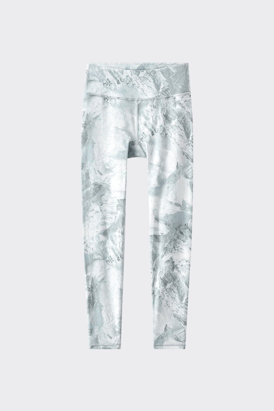 Cloudie Essential Printed Leggings **Mountain Sound White**