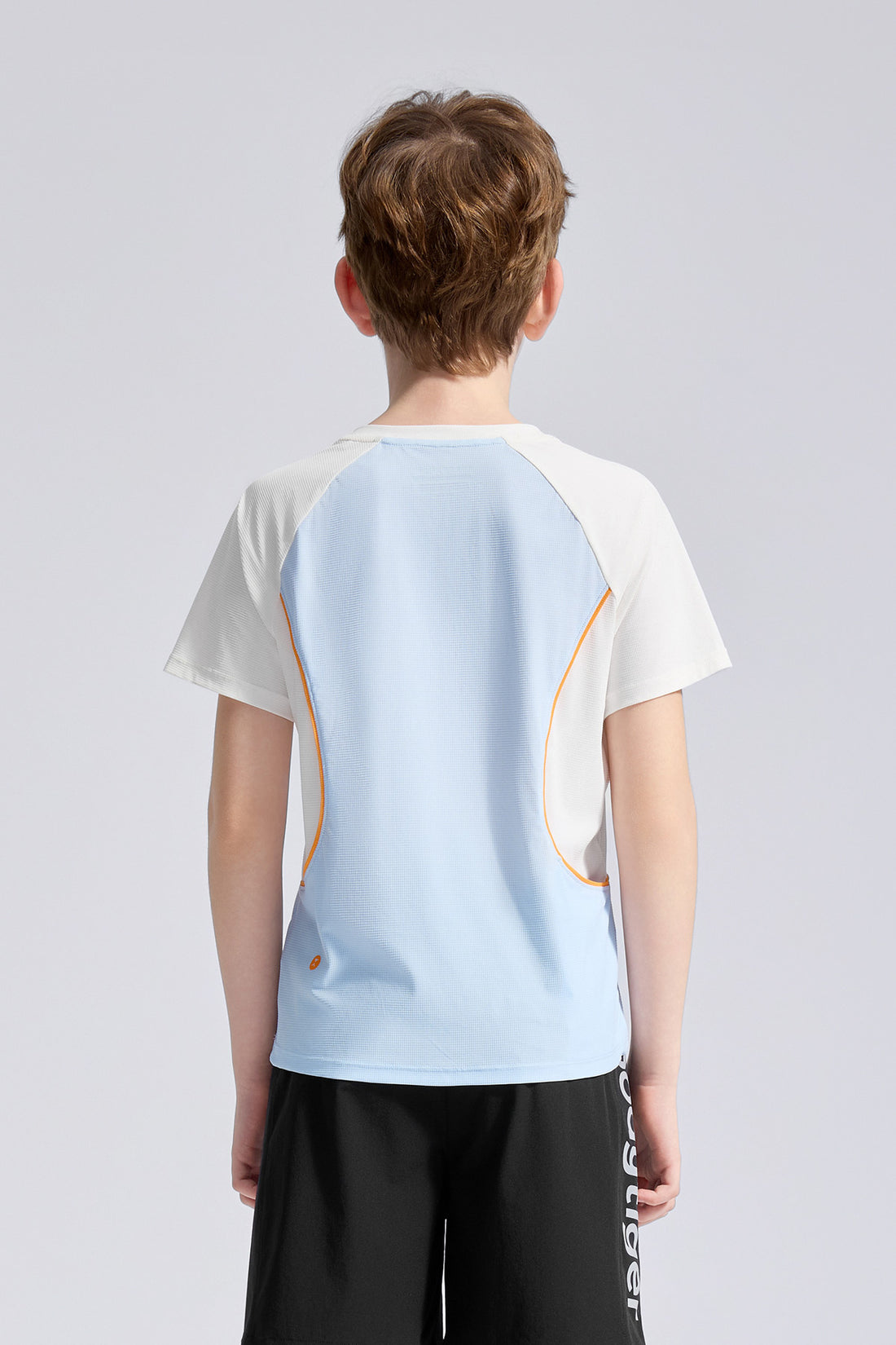 Colour Blocking Short Sleeves **Cloud Dancer**