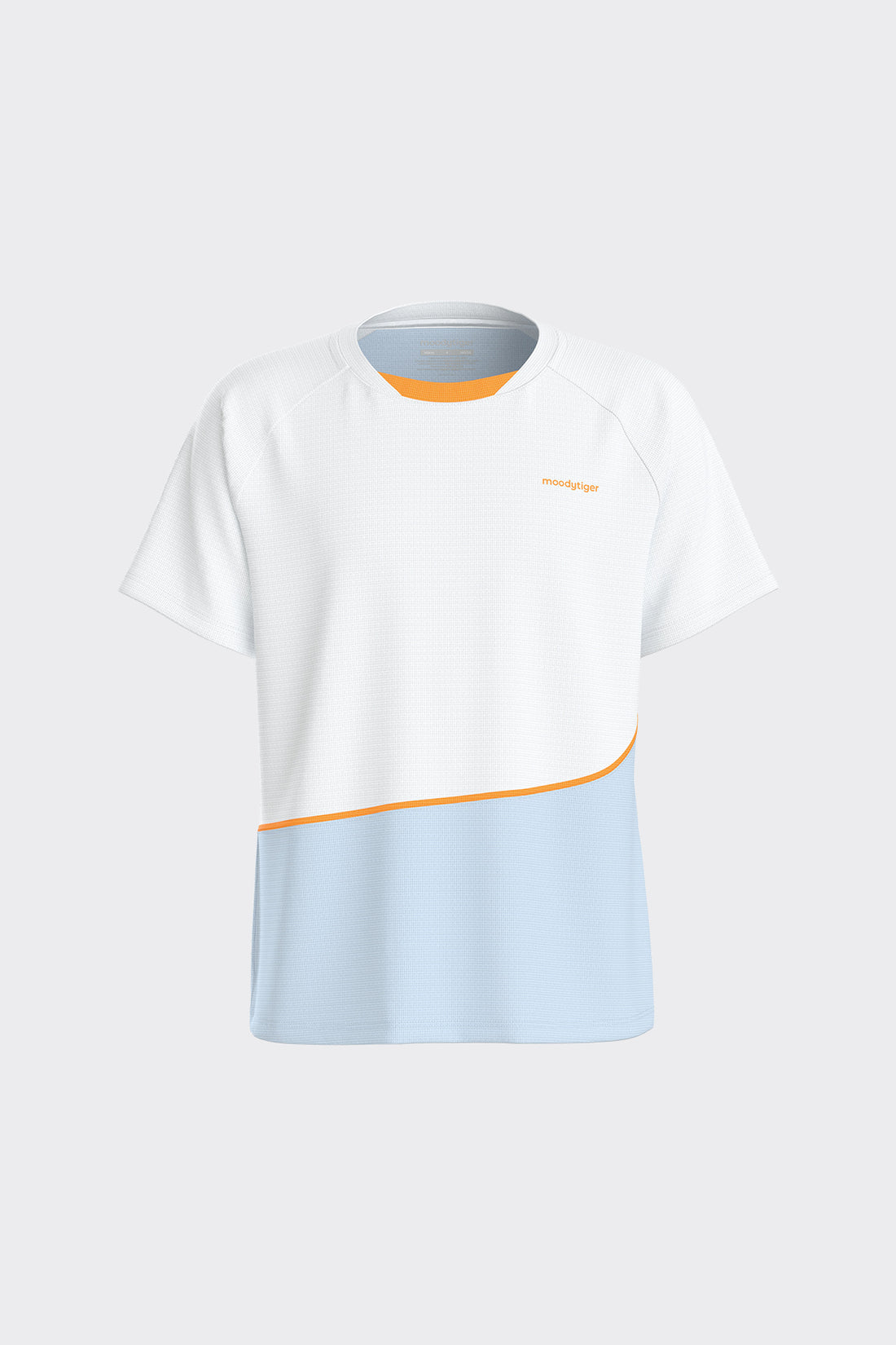 Colour Blocking Short Sleeves **Cloud Dancer**