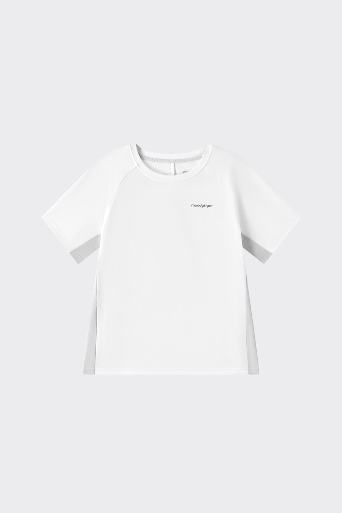 Colour Blocking Short Sleeves **Cloud Dancer**