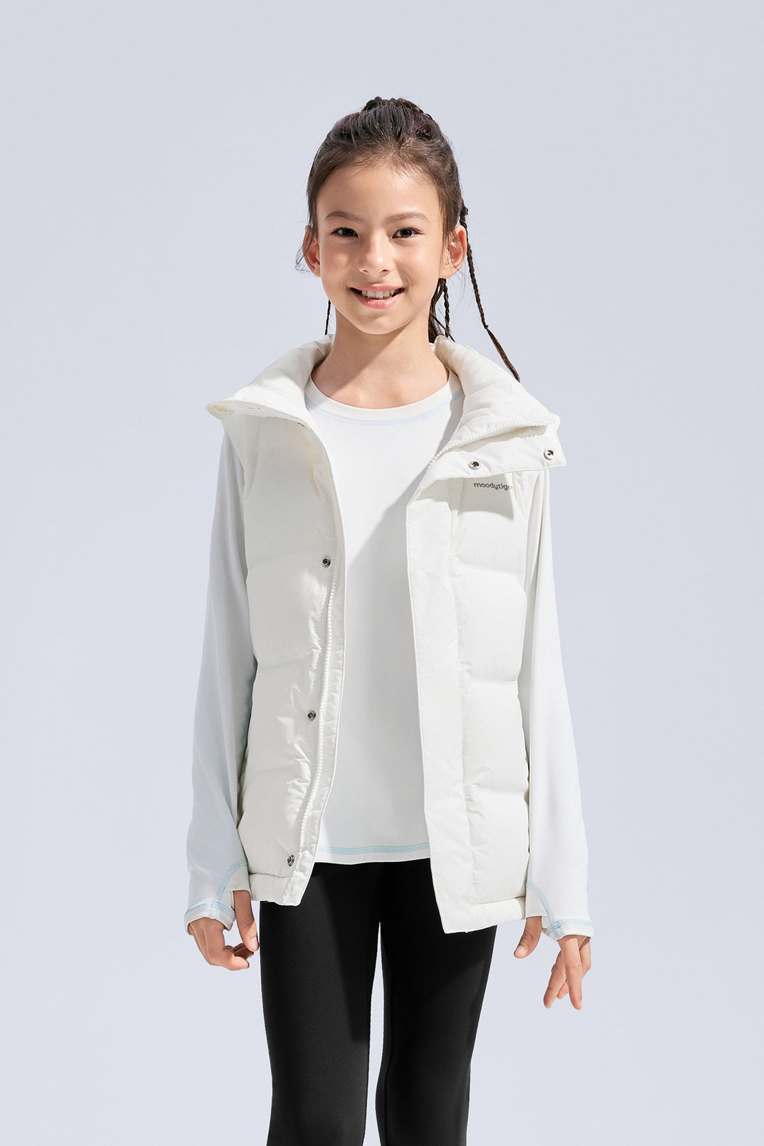 Convertible Down Jacket **Cloud Dancer**