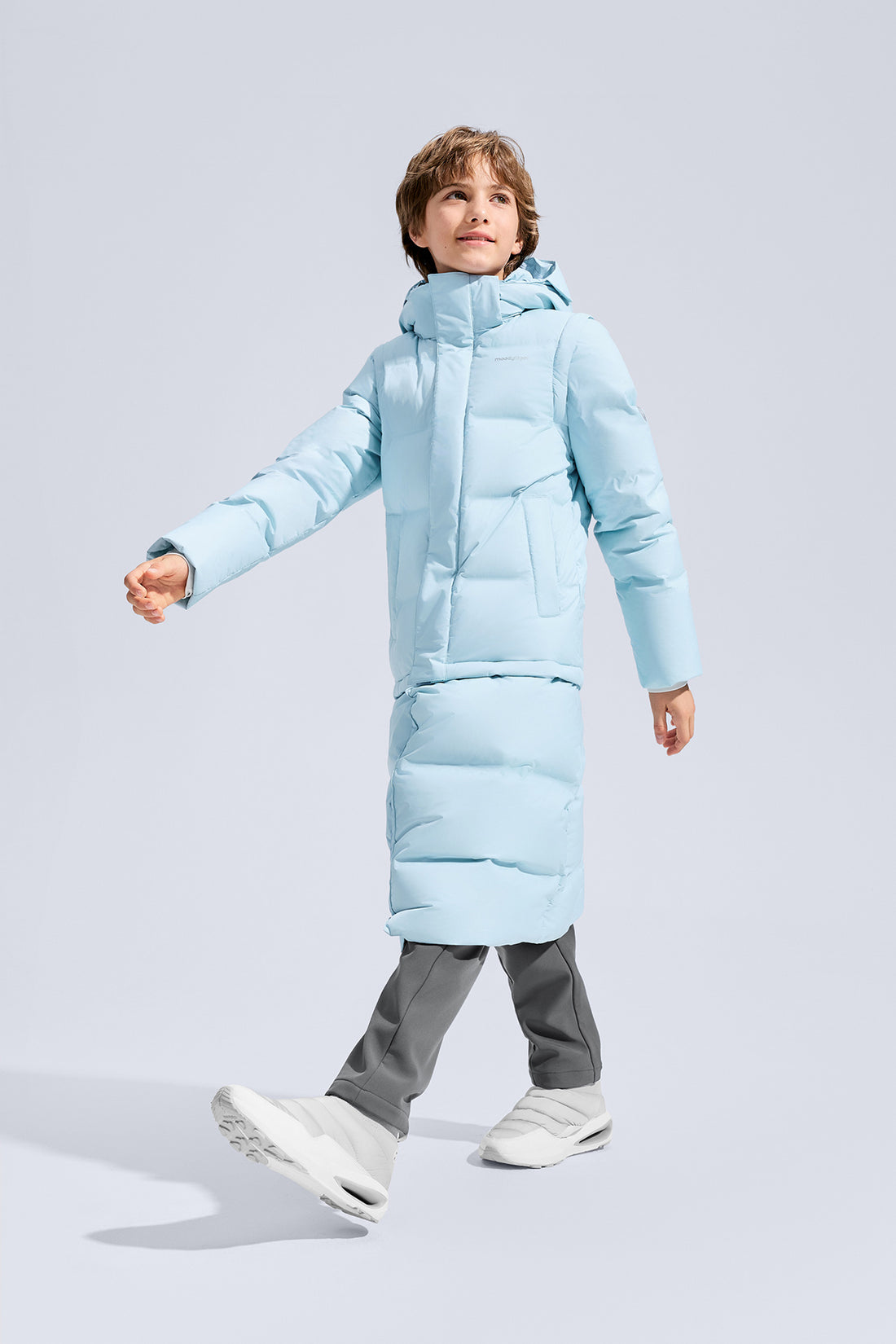 Convertible Down Jacket **Ice Water**
