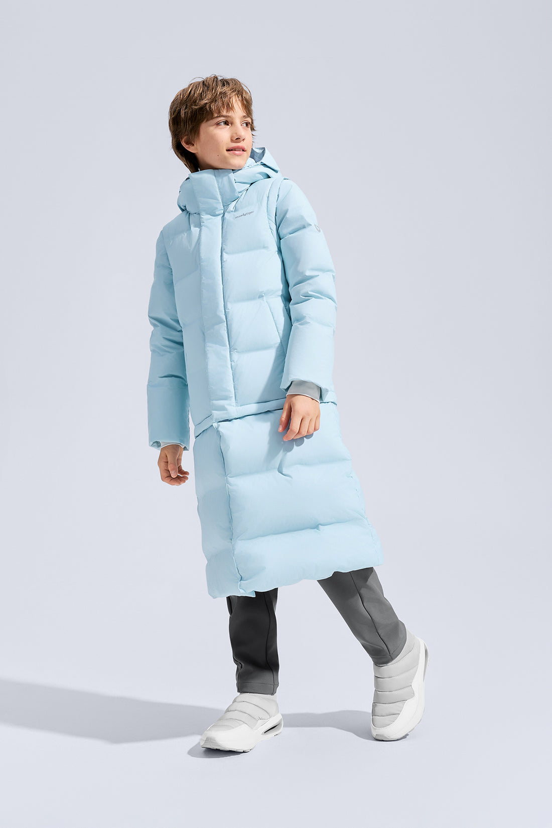 Convertible Down Jacket **Ice Water**