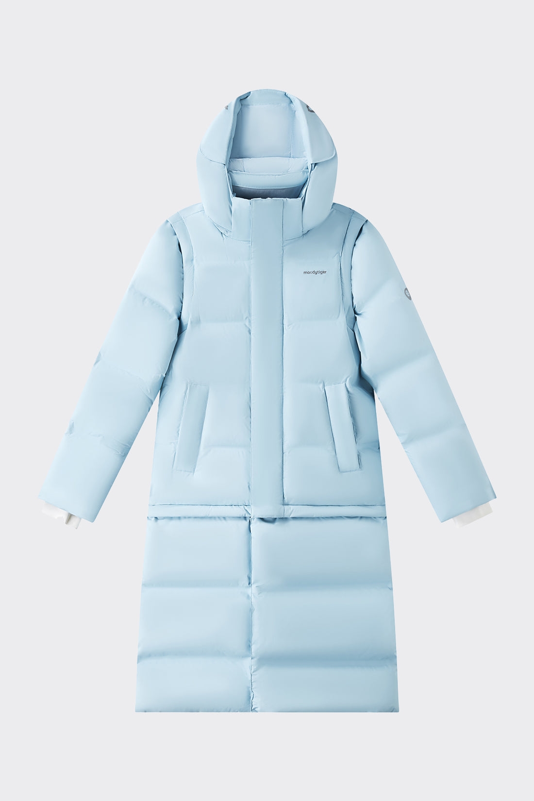 Convertible Down Jacket **Ice Water**