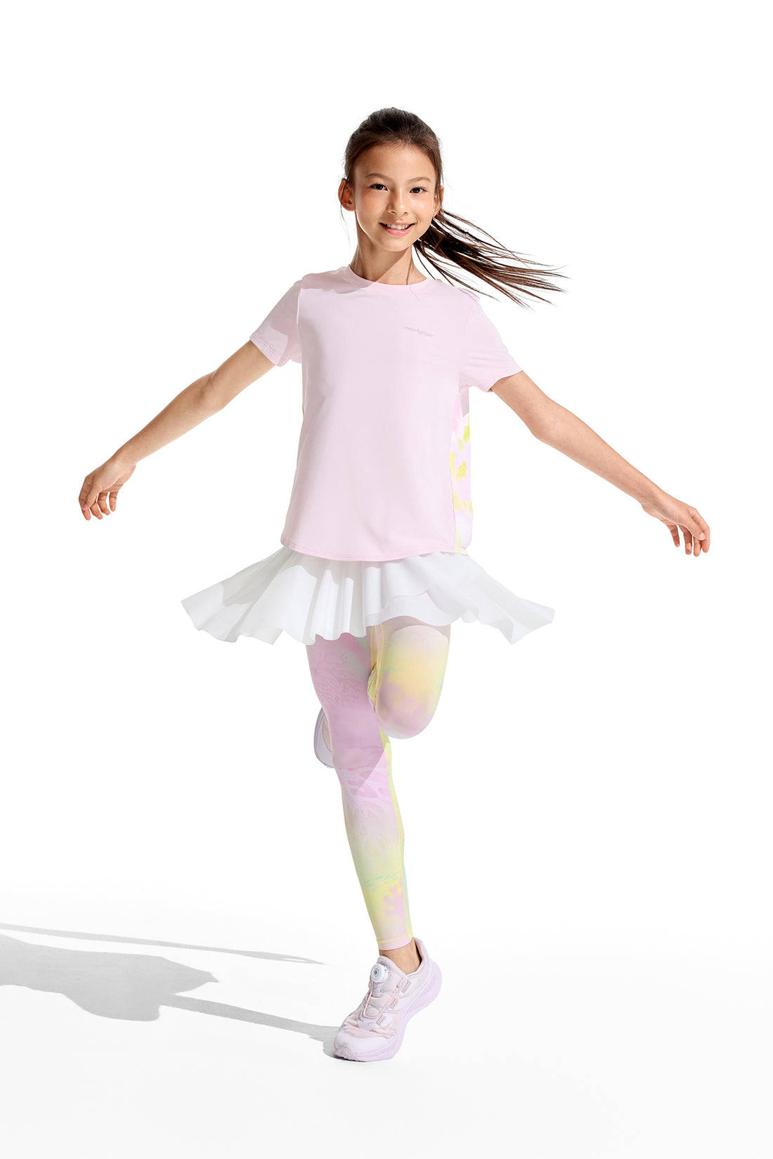 Fairy 2-in-1 Leggings **Color Coral Yellow**