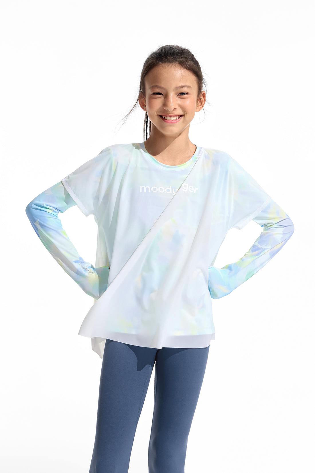 Fairy Long Sleeve Tee **Bloom Romance Blue**