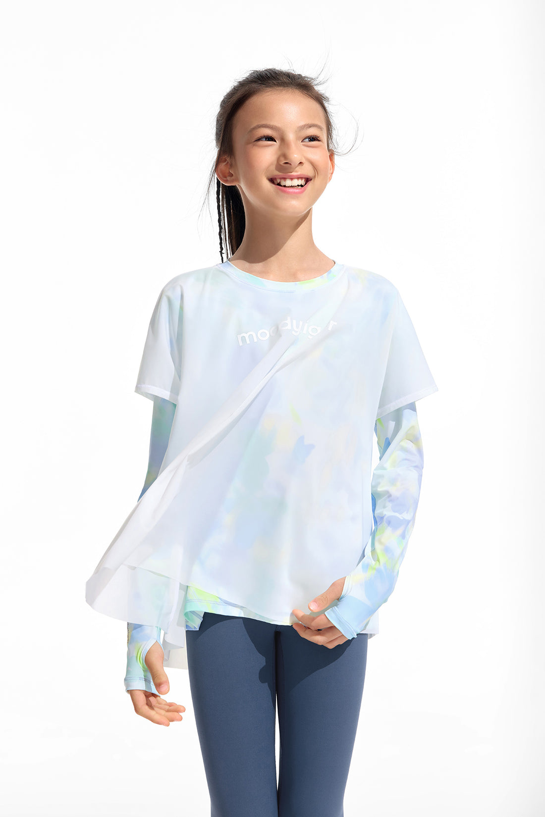 Fairy Long Sleeve Tee **Bloom Romance Blue**