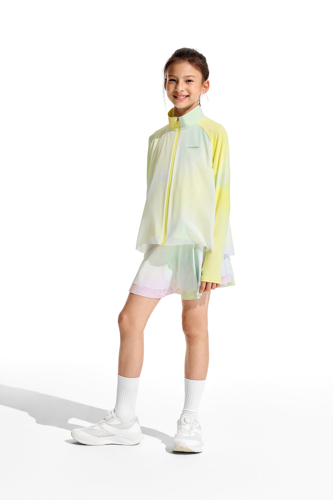 Fairy Printed Jacket **Lime Yellow Green**