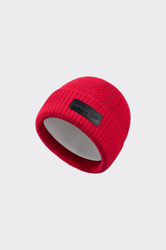 Beanie Rajut Fleece