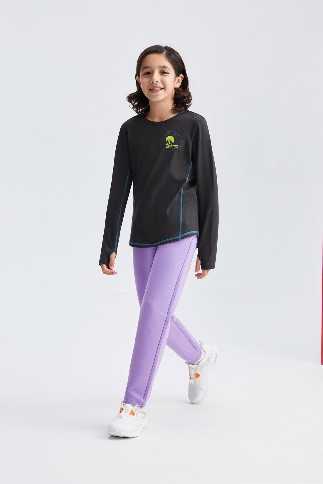 Fusion Long Sleeve **Charcoal Black**