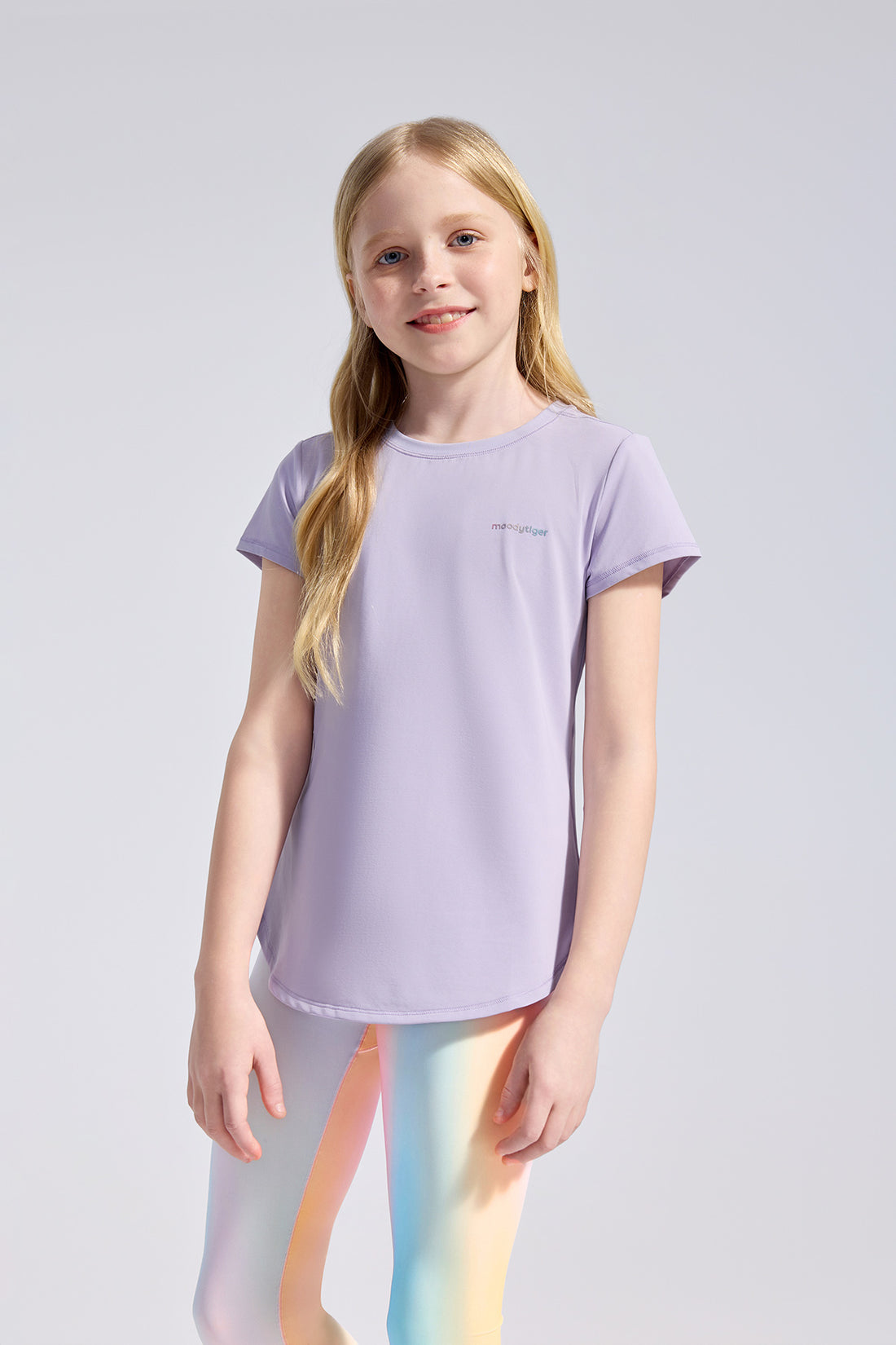 Girl's Lightweight Sports Tee **Cosmic Sky**