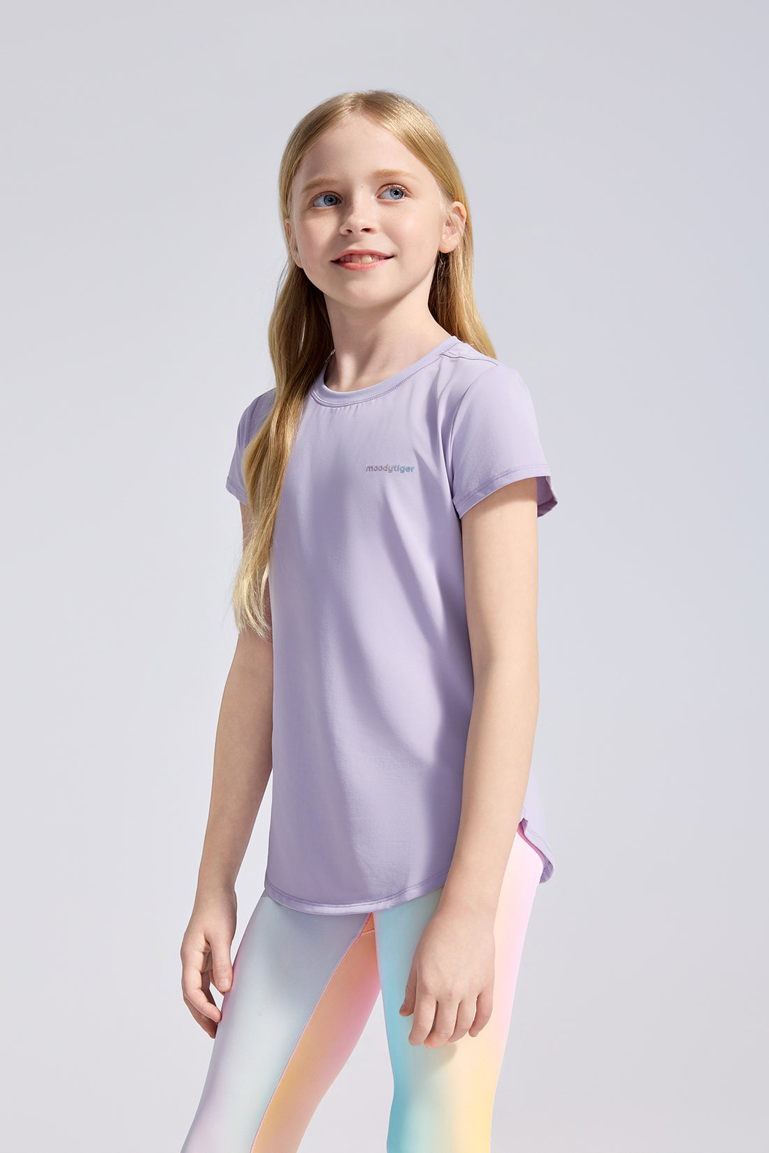 Girl's Lightweight Sports Tee **Cosmic Sky**