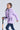 Hooded Down Jacket **Taro Purple**
