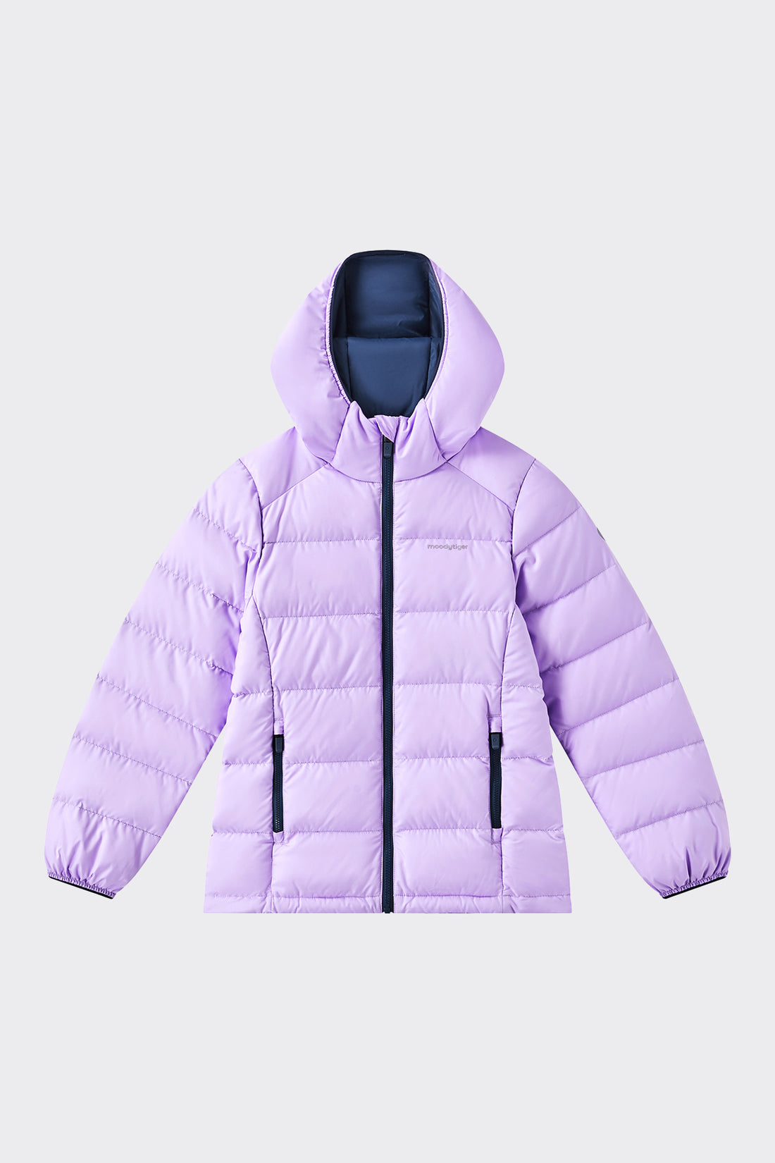 Hooded Down Jacket **Taro Purple**