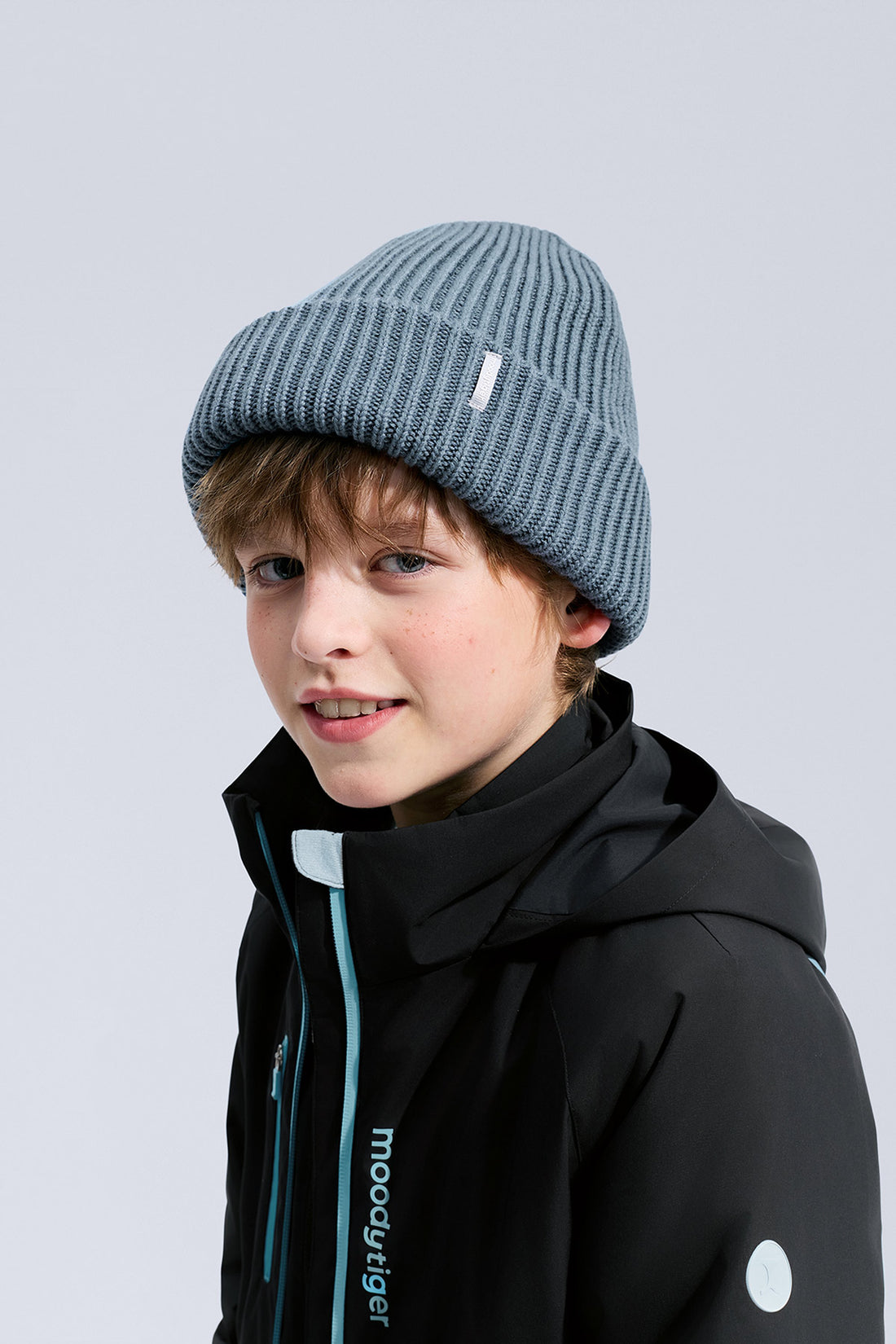 Knit Beanie Hat **Star Grey**