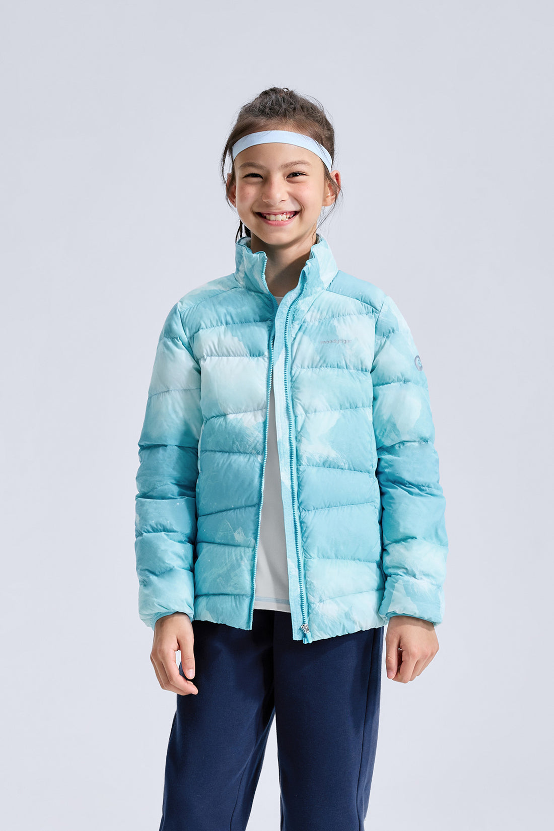 Lightweight Down Jacket **Starry Vision Light Blue**