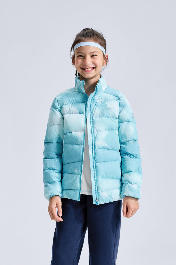 Lightweight Down Jacket **Starry Vision Light Blue**