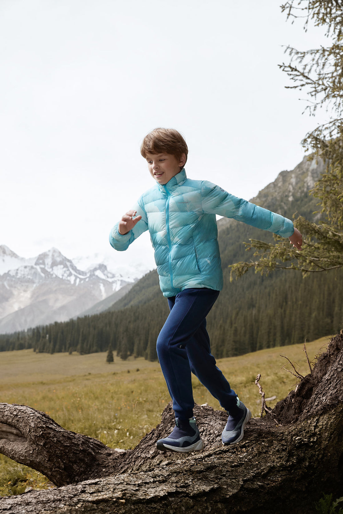 Lightweight Down Jacket **Starry Vision Light Blue**