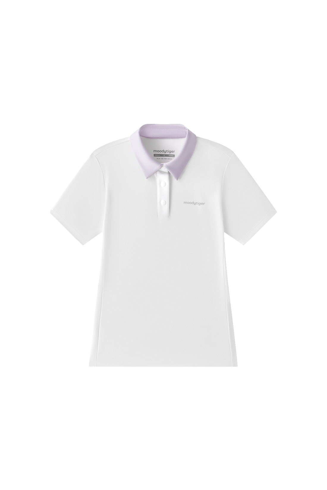 Lightweight Short Polo **Cloud Dancer**