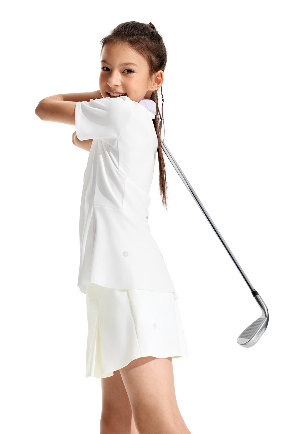 Lightweight Short Polo **Cloud Dancer**