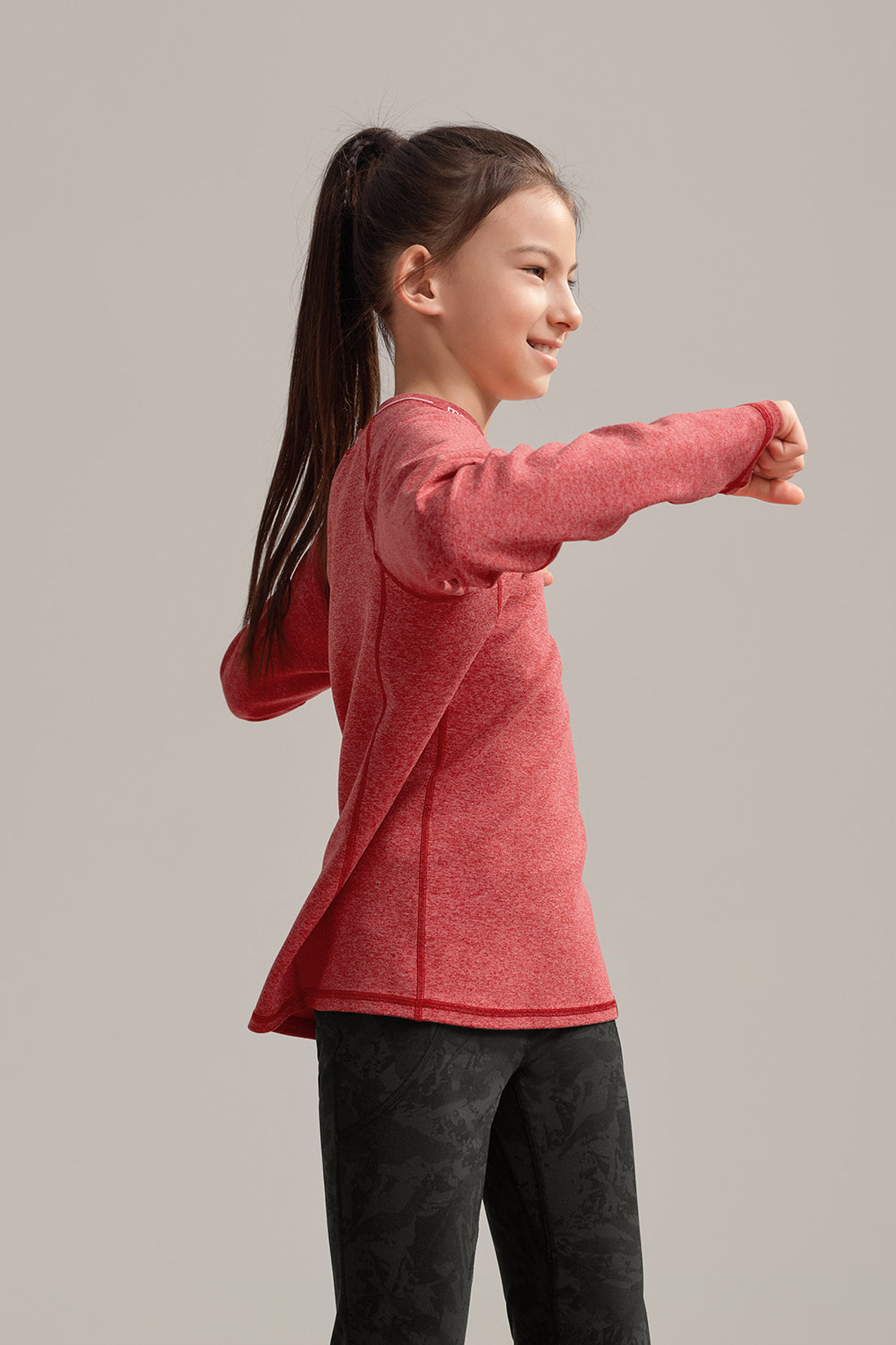 Long Sleeve Sport Tee **Barbados Cherry**
