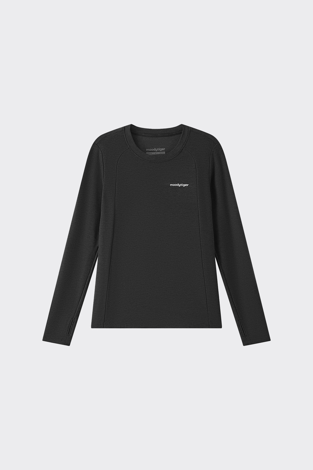 Long Sleeve Sport Tee **Charcoal Black**