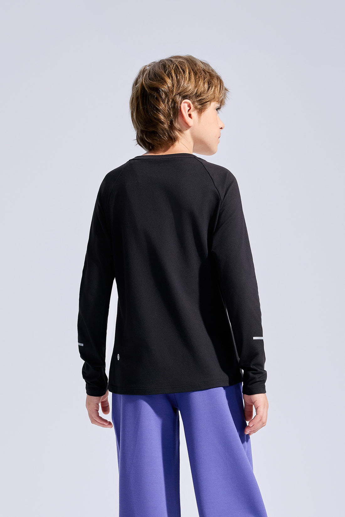 Long Sleeve Sport Tee **Charcoal Black**