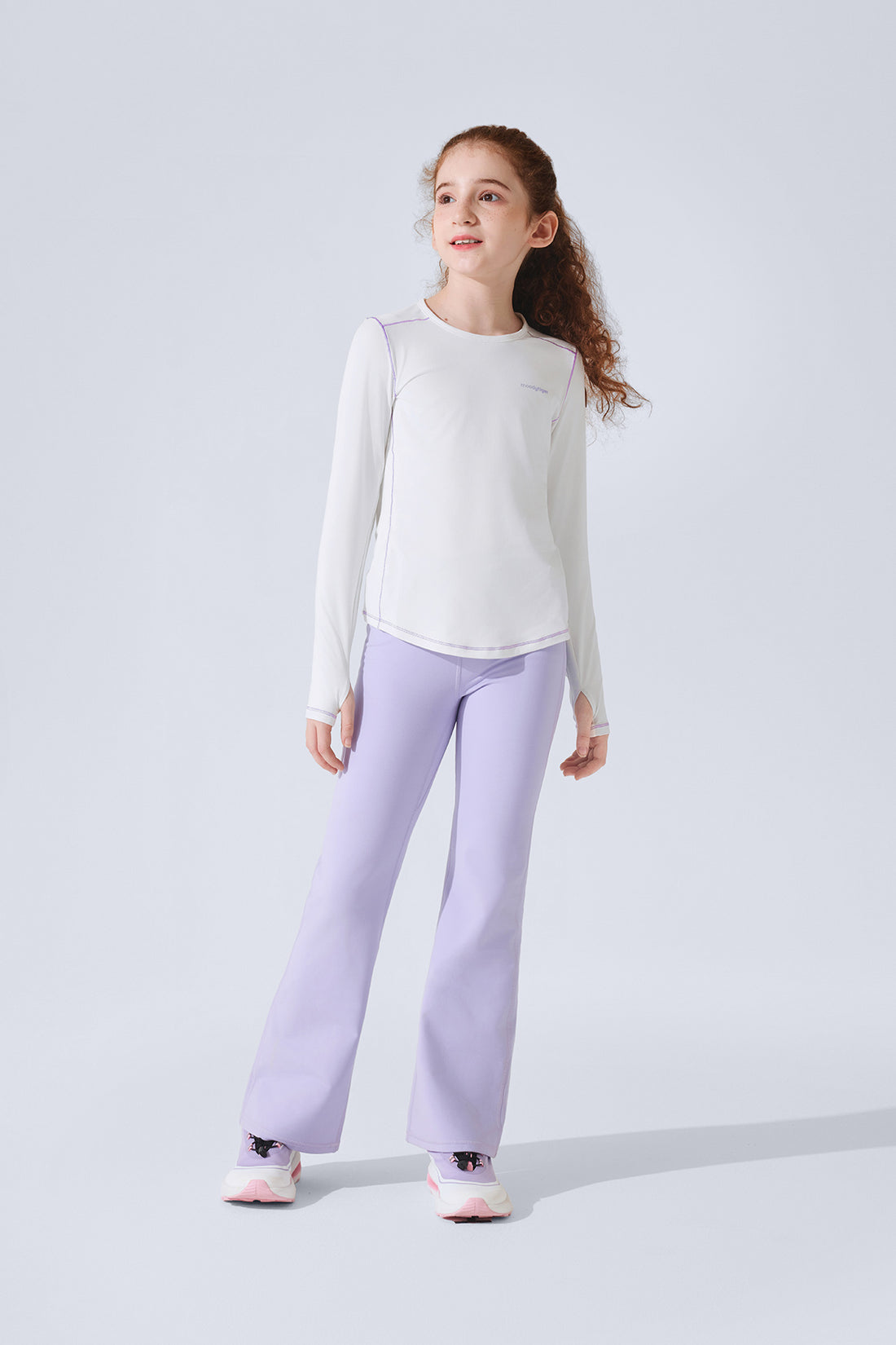Long Sleeve Sport Tee **Cloud Dancer**