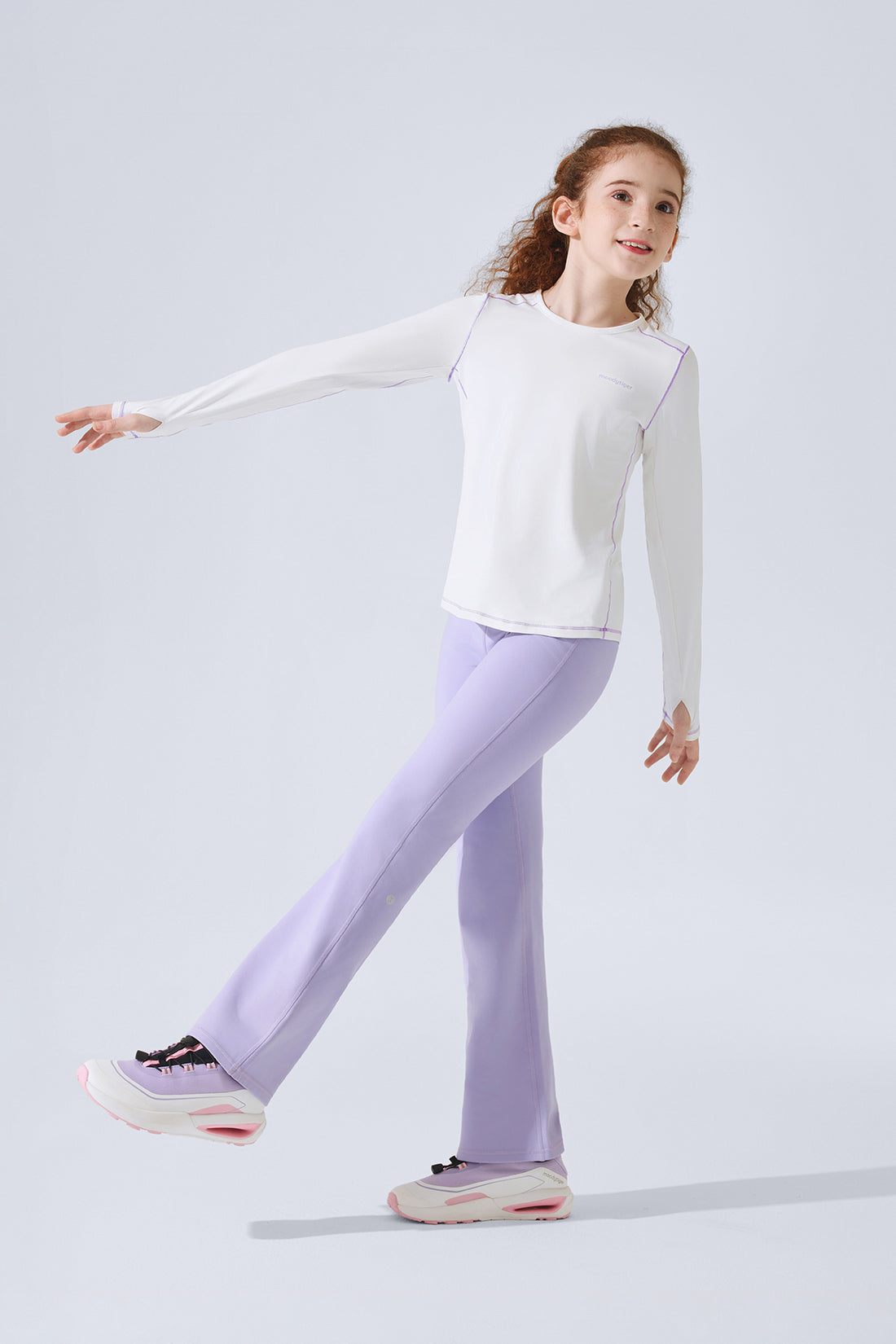 Long Sleeve Sport Tee **Cloud Dancer**