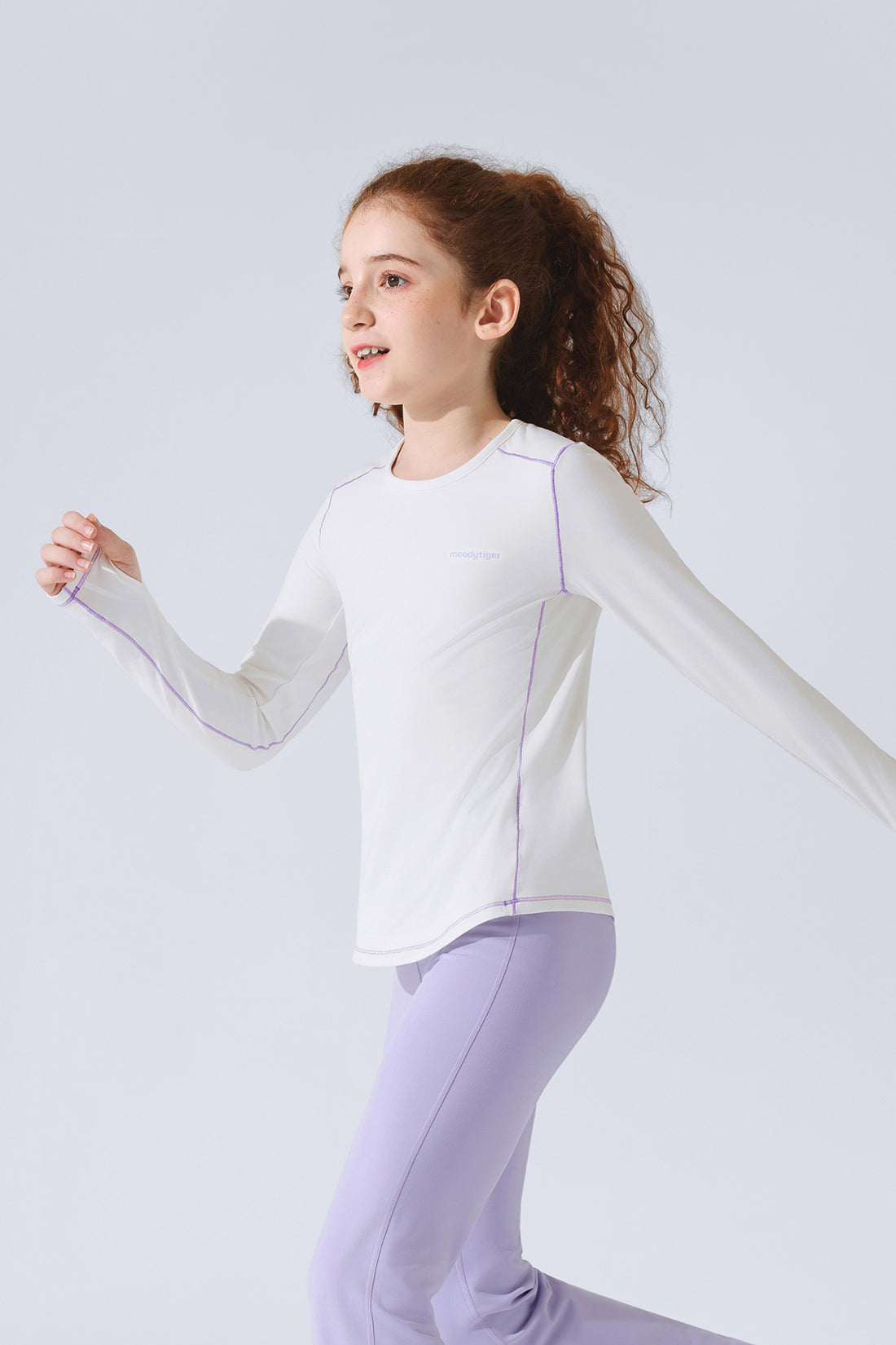 Long Sleeve Sport Tee **Cloud Dancer**