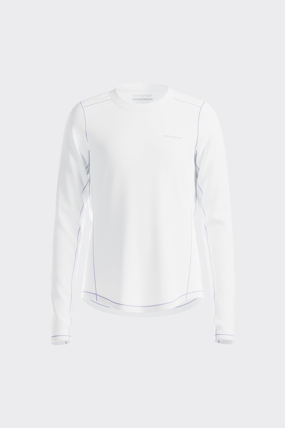 Long Sleeve Sport Tee **Cloud Dancer**