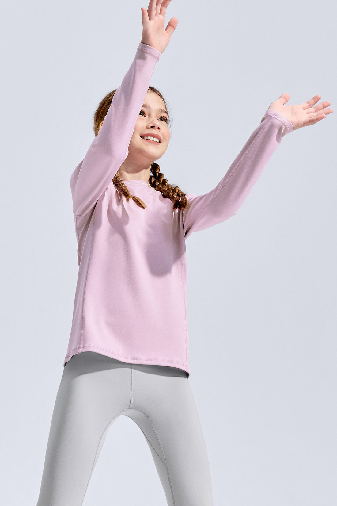 Long Sleeve Sport Tee **Fair Orchid**