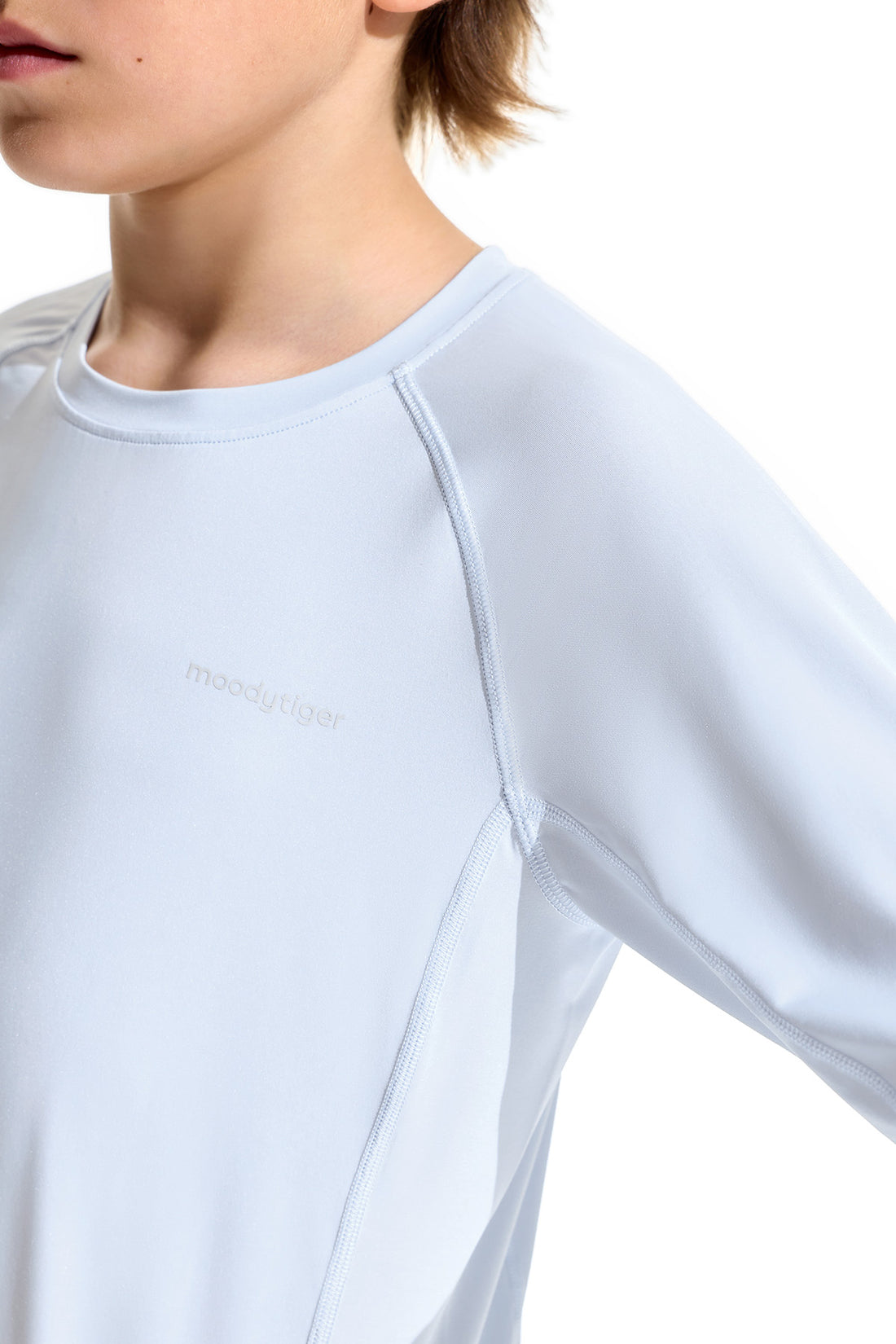 Long Sleeve Sport Tee **Ice Water**