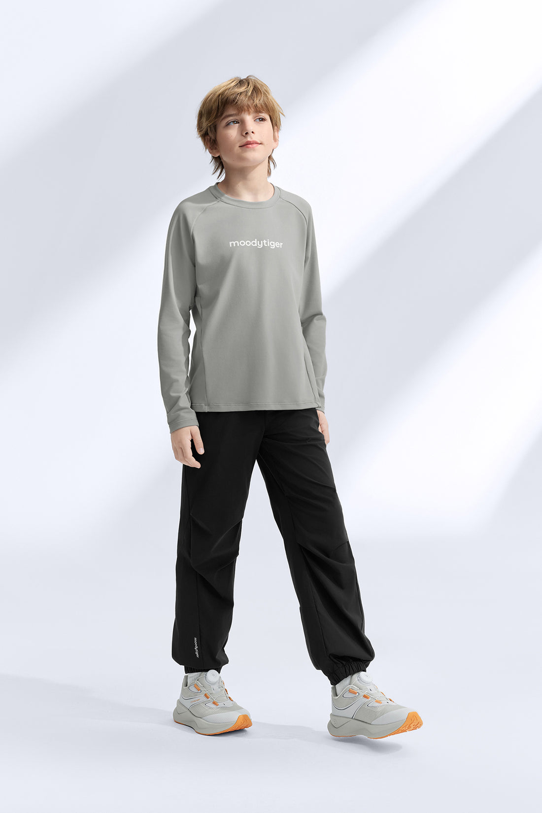 Long Sleeve Sport Tee **Moon Grey**