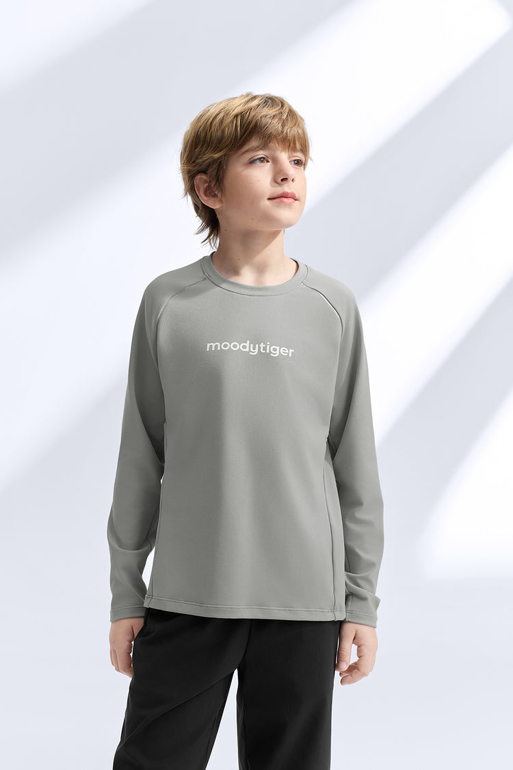 Long Sleeve Sport Tee **Moon Grey**