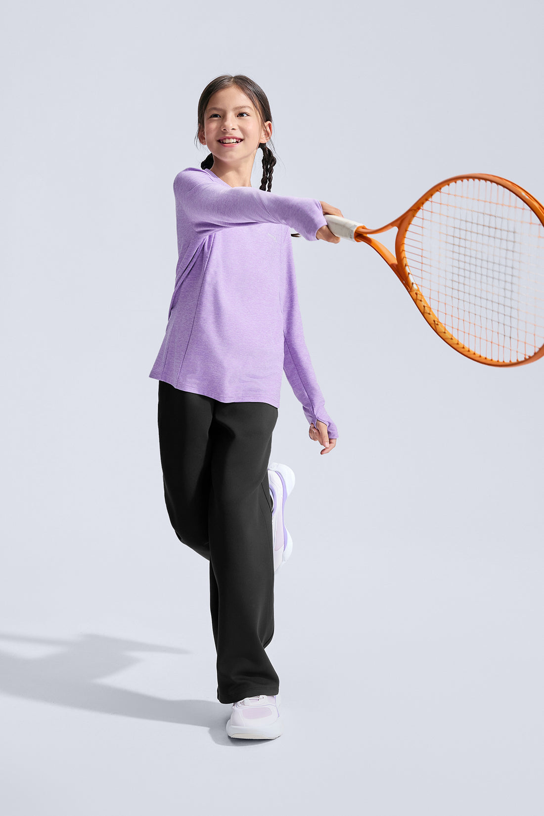 Long Sleeve Sport Tee **Whelan Purple**