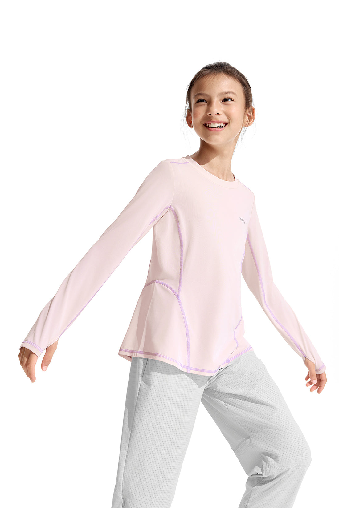 Long Sleeves Tee **Rose Quartz**