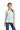 Mesh Open Back Tee **Bloom Romance Blue**