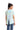 Mesh Open Back Tee **Bloom Romance Blue**