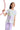Mesh Open Back Tee **Bloom Romance Purple**