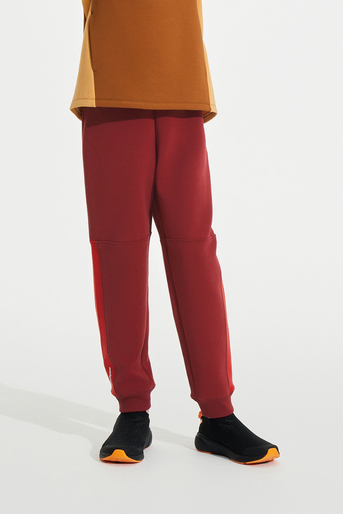 Neoprene Colour Blocking Pants **Cranberry**