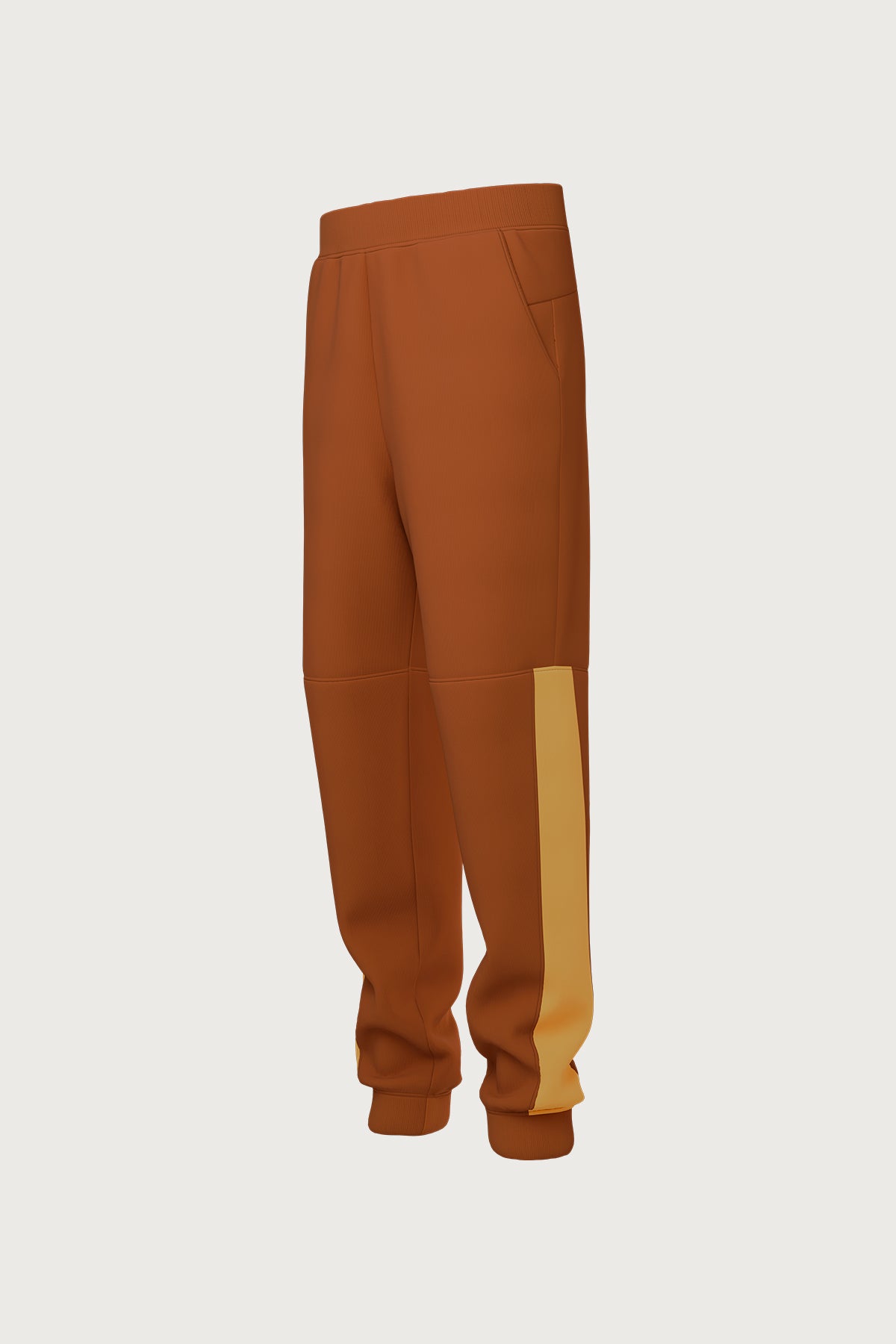 Neoprene Colour Blocking Pants **Nut Brown**