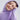 Neoprene Pullover Hoodie **Lavender**