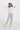 Neoprene Taper Pants  **Ice Gray**