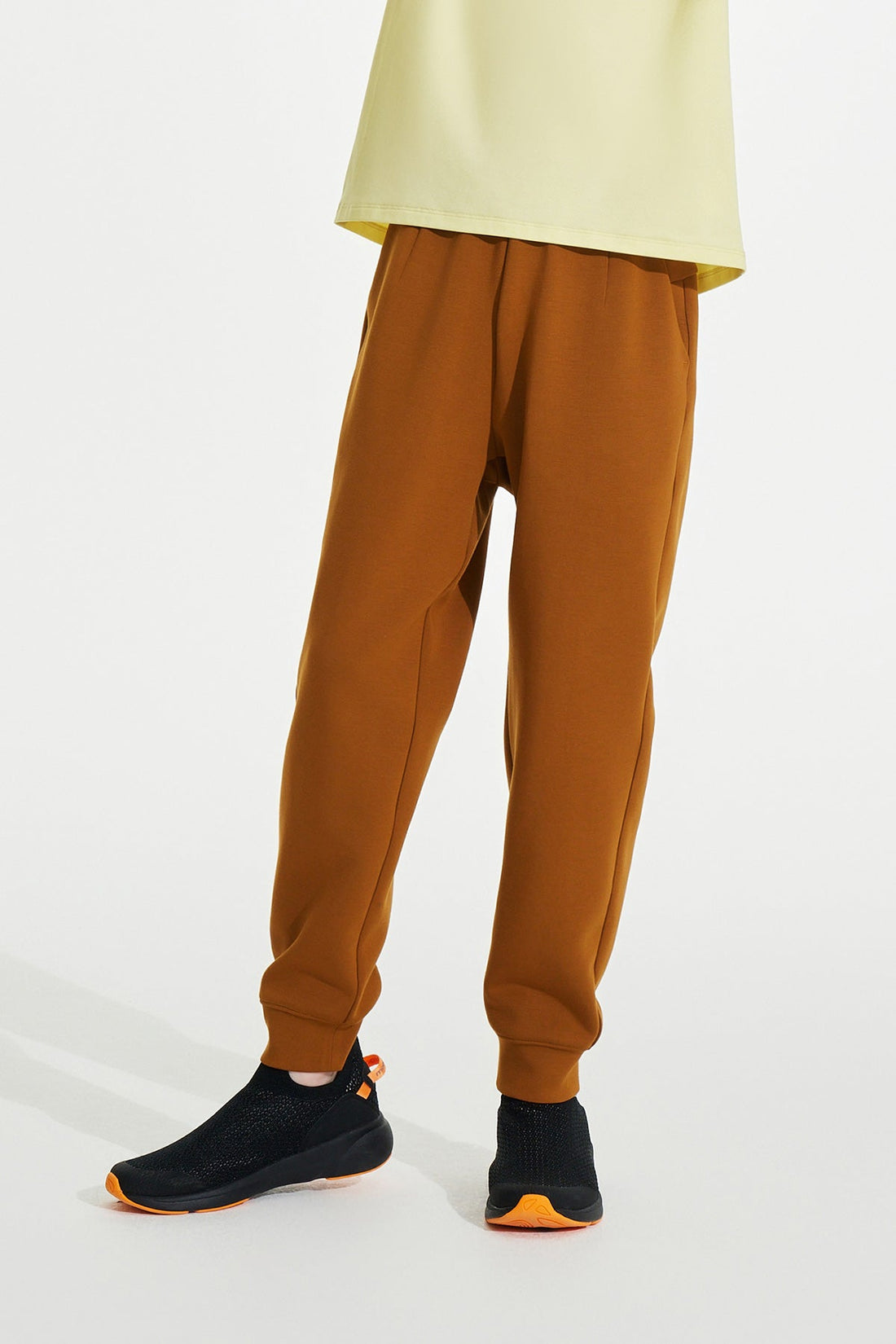 Neoprene Taper Pants  **Nut Brown**