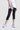 On Style Cropped Leggings **Charcoal Black**