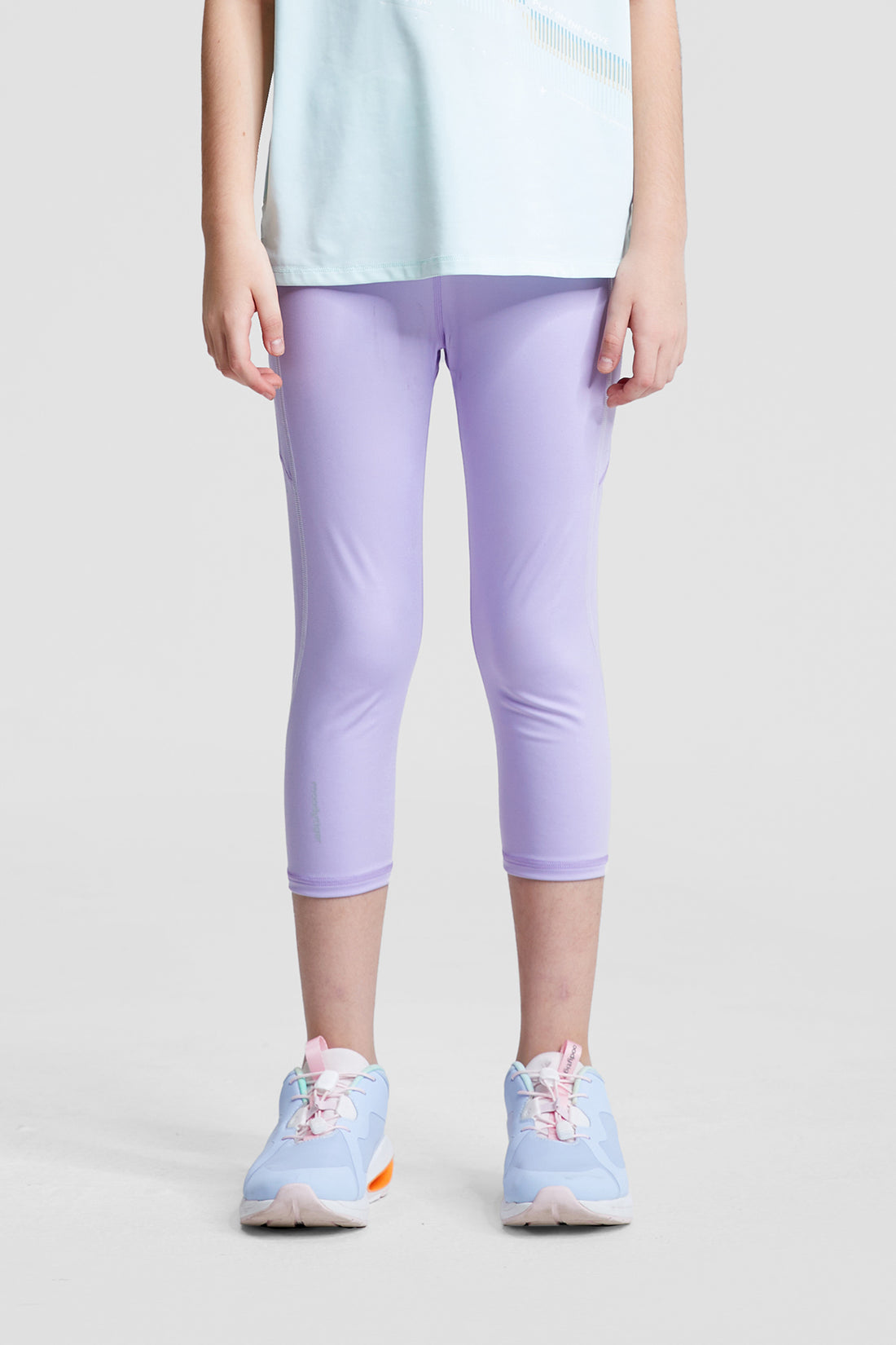 On Style Cropped Leggings **Lavender**