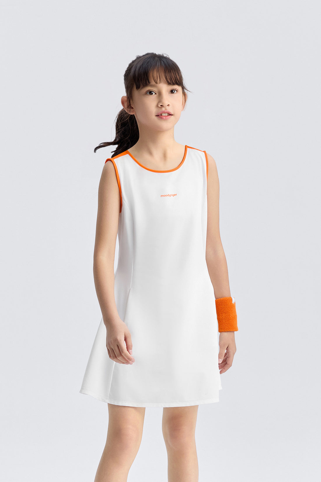 Orbit Tennis Tennis dress **Cloud Dancer**