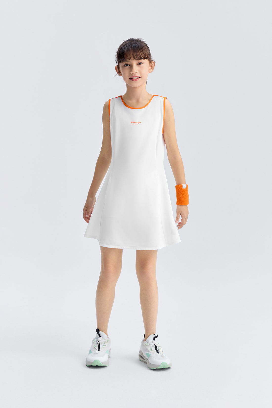 Orbit Tennis Tennis dress **Cloud Dancer**